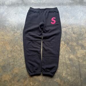 Supreme FW19 S Logo Felt Sweatpants